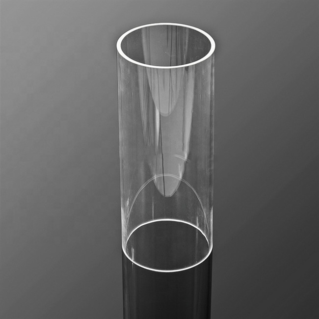 Quality High Clear See Through Pmma Solid Acrylic Tube Aquarium Clear Acrylic Tube for sale