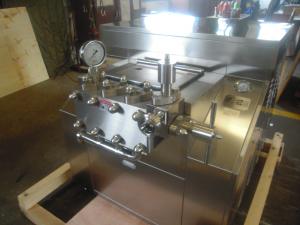 Quality Drink Industry 3 Piston Mechanical Homogenizer 1500L/H for sale