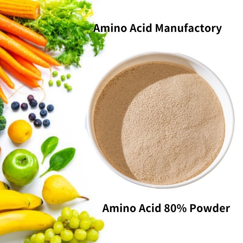 Quality Enzymolysis Animal Amino Acid Powder 80 Water Soluble Fertilizer Total Nitrogen 14 for sale