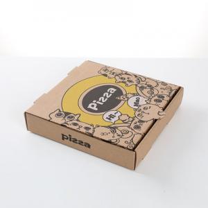 Quality ISO14001 Cartoon Animals 7'' To 10'' Pizza Box Kraft Paper for sale