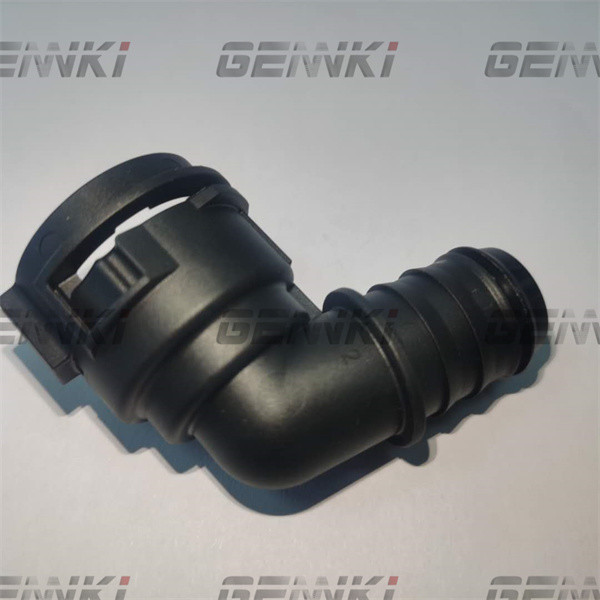 Quality PA12 PA66 Pipe Fitting Connector 120 Degree Elbow Pipe Injection Molding for sale