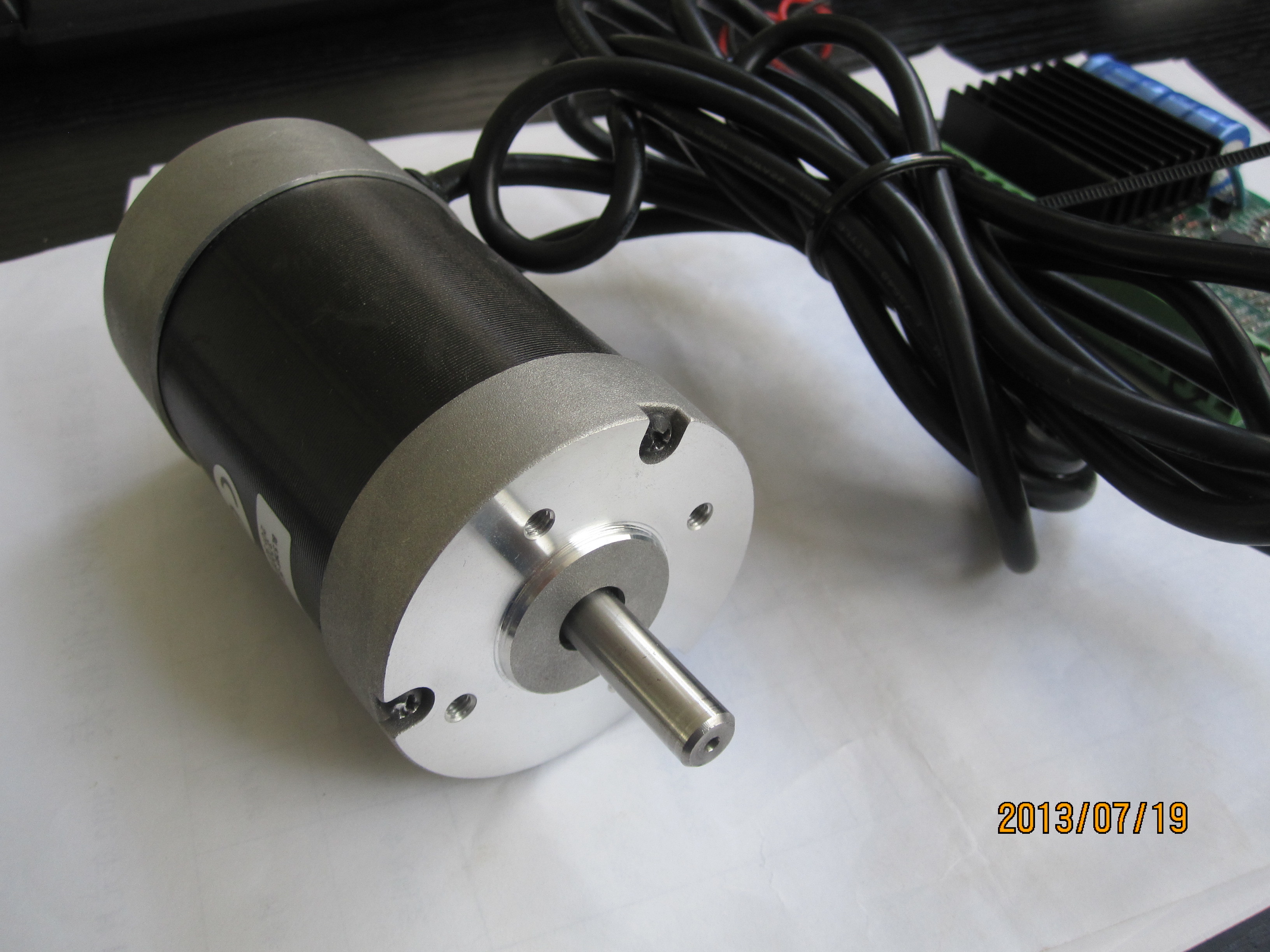 Quality Round Shaped Brushless Direct Current Motor 2000 - 12000RPM Smooth Operation for sale