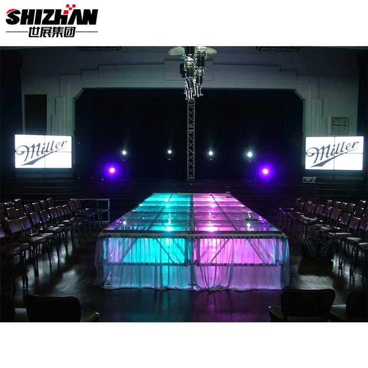 Quality Outdoor concert stage glass portable folding stage for sale
