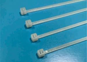 Non Releasable Wire Zip Ties , Nylon Wire Ties With 10mm Max Bundling Diameter