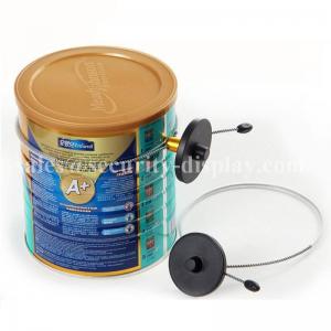 Quality EAS Round Metal Cable Milk Formula anti theft Security Tags for sale
