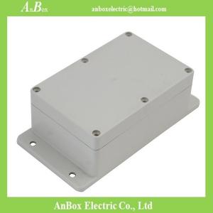 Quality 192x100x62mm IP65 grey colour din rail enclosure with flange for sale