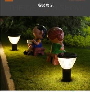 Quality LED Solar Garden Light Waterproof 5W for Outdoor Yard Patio Driveway Garden Pathway for sale