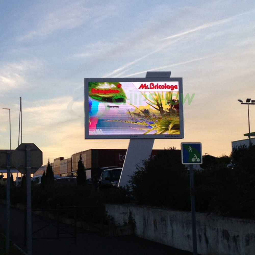 Quality 5500 nit Outdoor LED Advertising Display , P6 LED Wall Screen Display Outdoor for sale