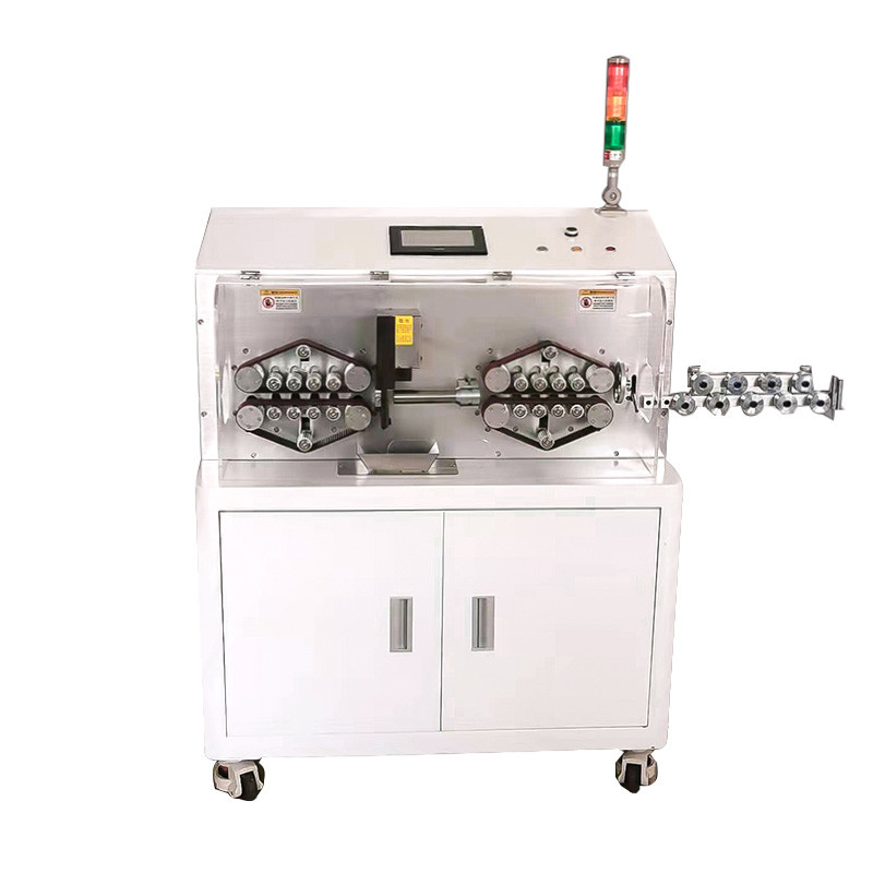 Quality Motor Driven Wire Cutting Stripping Machine With Touch Screen for sale