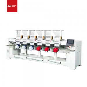 Quality Cap Six Head Embroidery Machine 1000rpm Table Top Multi Needles for sale