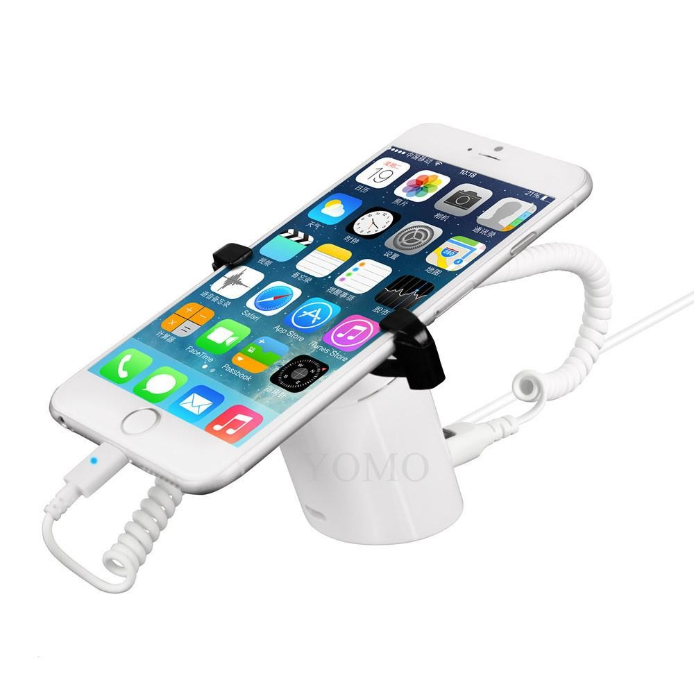 Quality Mobile Phone Security Display Stand with Alarm device and Clamp for sale