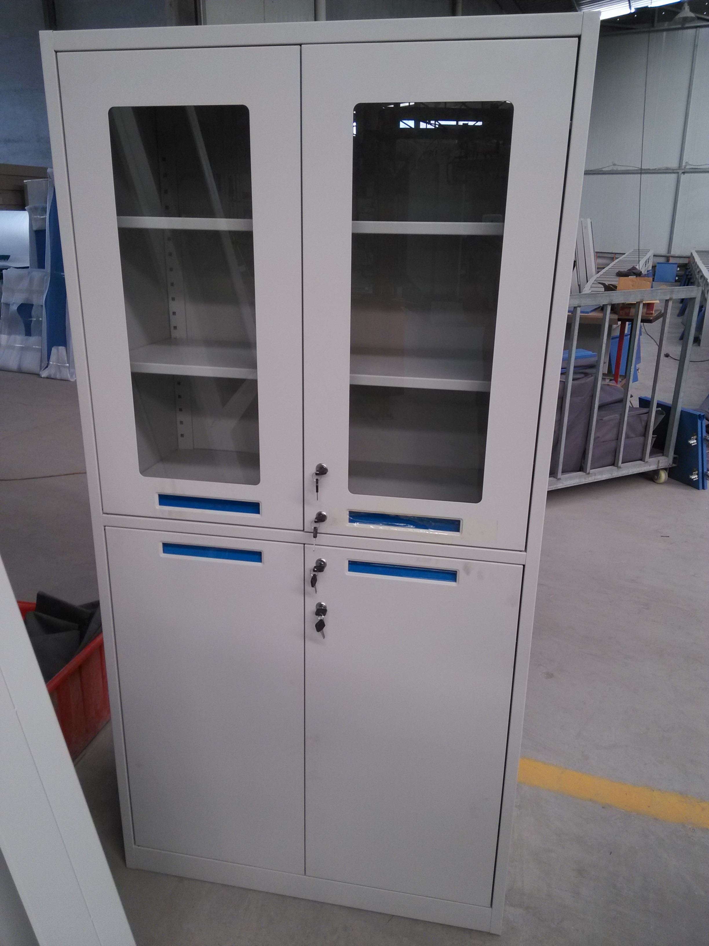 Lab Cupboard CE Approved Medicine Storage Cabinet Laboratory Hospital Use All Steel Medical Cabinet