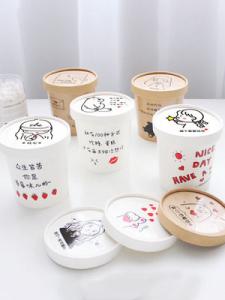Quality CE FSC Hot Drink 12oz Paper Bowl Silkscreen Printing for sale
