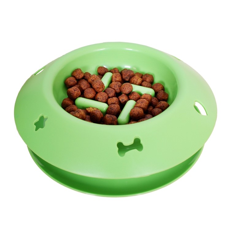 Buy Hot Selling Pet Food Container Slow Feeding Bowl Iq Treat Dog Toy Fun Feeder Interactive Dog cat Bowl at wholesale prices