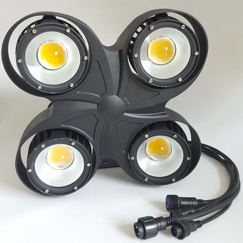 Quality Three years warranty 400W IP65 Rated 4X100W COB White Waterproof LED Blinder Light for sale