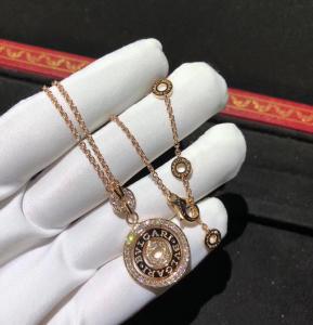 Quality Charming  Cerchi Astrale 18K Rose Gold Diamond Necklace Customization Available for sale