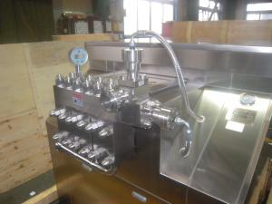 Quality Wax Emulsions Chemical Homogenizer 2000L/H With 3 Piston for sale