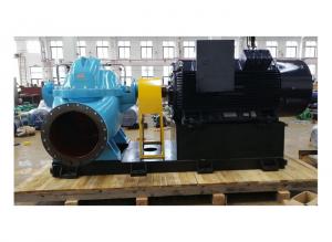 Buy cheap ISO9001 Cast Iron 1450m3/H Single Stage Double Suction Centrifugal Pump For Raw Water from wholesalers