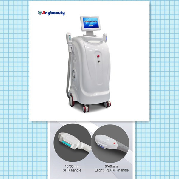 Quality Ipl & Rf Shr Hair Removal Machine Vertical Type With Two Handles Sh-1 for sale