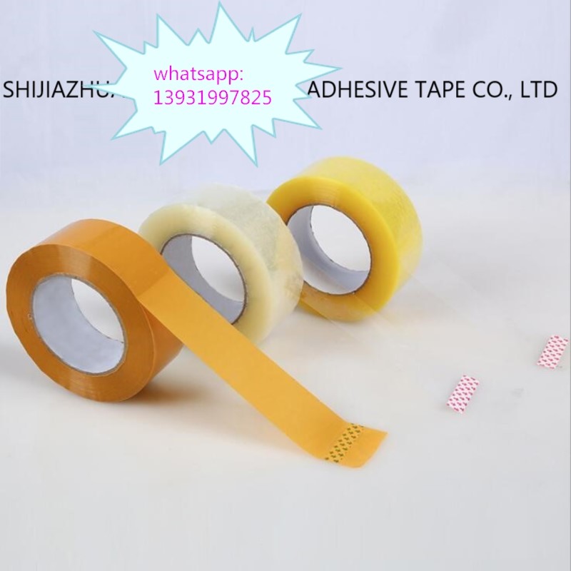 Quality China Customize Thickness 48mm width Strong Adhesive carton BOPP Packing Tape for sale