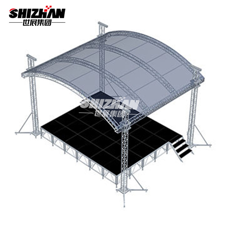 Quality CE SGS Certified 350*350mm Aluminum Lighting Truss Exhibition Truss System for sale