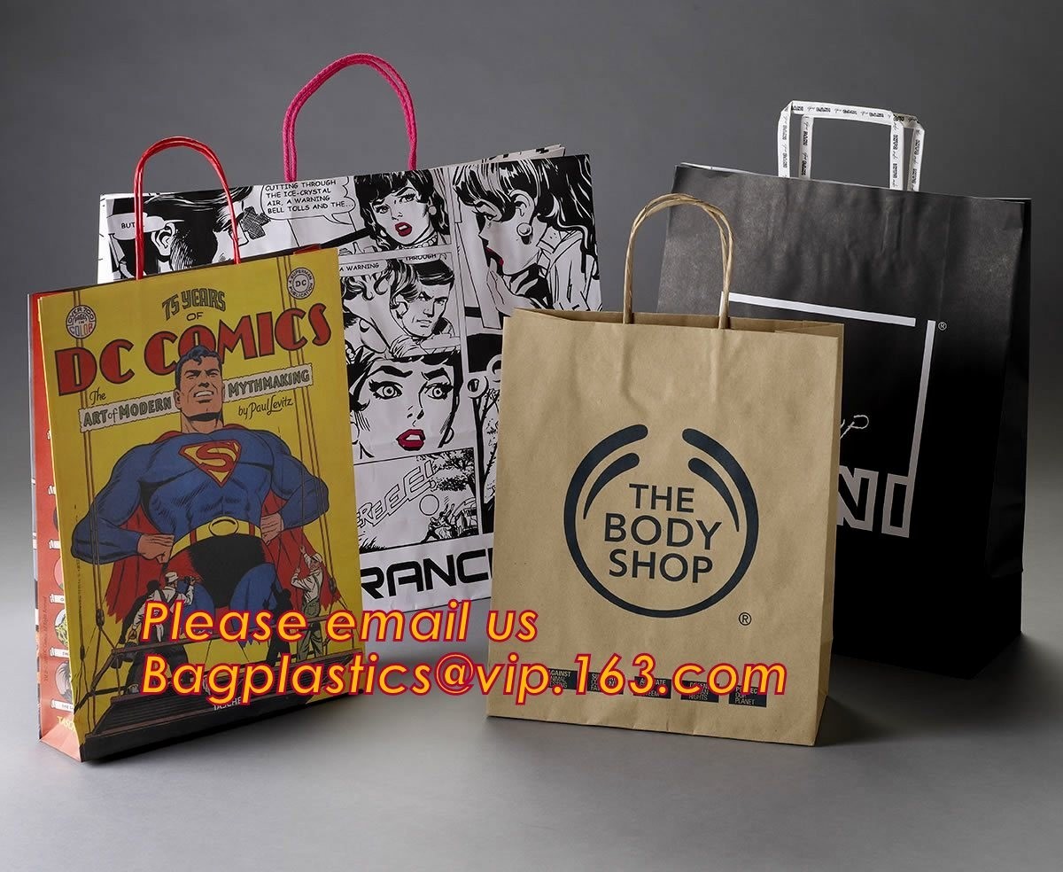Quality Recyclable Luxury Style Printed Gift Custom Shopping Paper Bag with Logo Design, Custom order recyclable feature luxury for sale