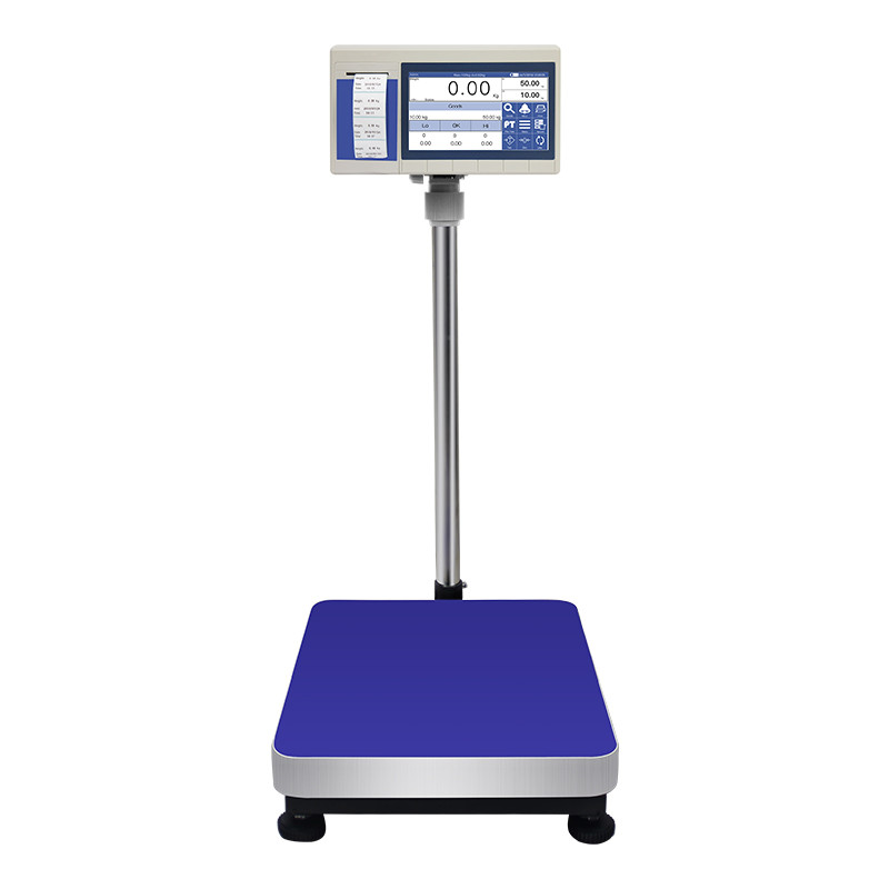 Quality OIML Smart Touch Screen Bench Scale Digital Weighing Scales with Printer for sale