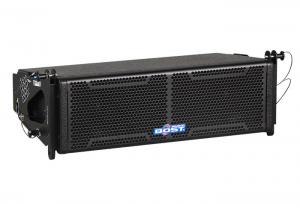 Quality double 6 inch pro  line array speaker system LA206 for sale