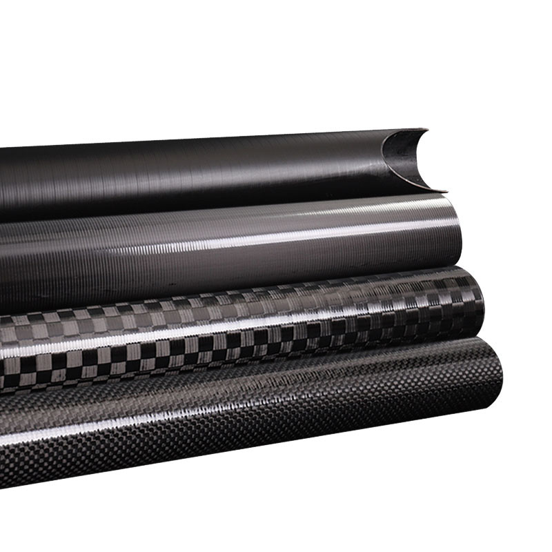 Quality Triangle Epoxy Resin OEM / ODM Carbon Fiber Piping for sale