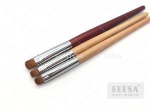 Quality Mixture Kolinsky Sable Brushes Brass Ferrule No Deformation For French Nail for sale