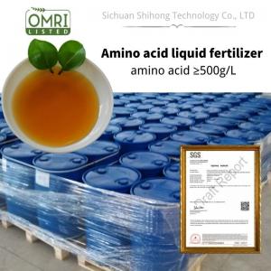 Quality OMRI List Soy Protein Enzymatic Amino Acids 8-0-0 Crop Fertilizer Nitrogen for sale