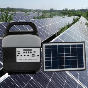 Quality 8000mah Portable Solar Camping Light 3PCS LED Solar Panel Lighting Kits for sale