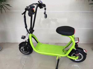 Buy cheap Mini ELithium Electric Scooter With Seat HALI With Candy Colour / 350w Motor from wholesalers