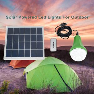 Quality Portable Led Lamps 2600mah Solar Panel Energy System For Homes for sale