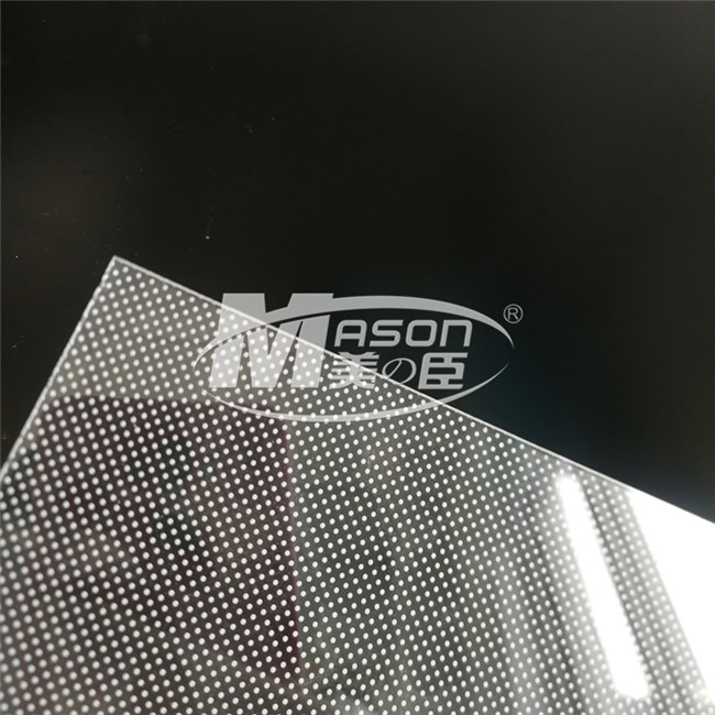 Quality 3mm 1220X2440mm Acrylic Light Guide Panel LGP PMMA Use For Lighting Sign for sale