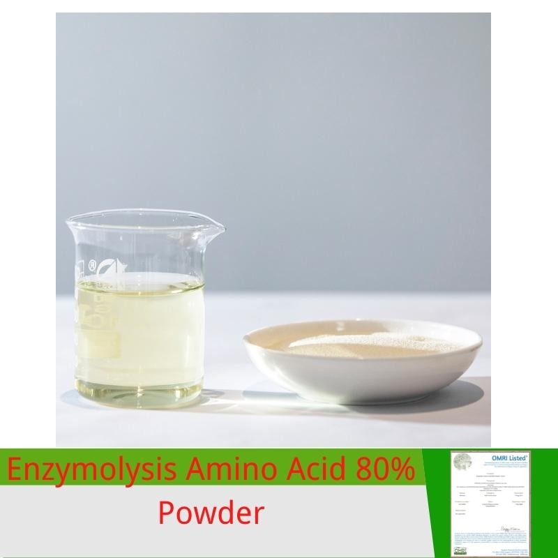 Quality Soy Protein PH4-6 Enzymolysis Amino Acid 80% Powder Agricultural Fertilizers for sale