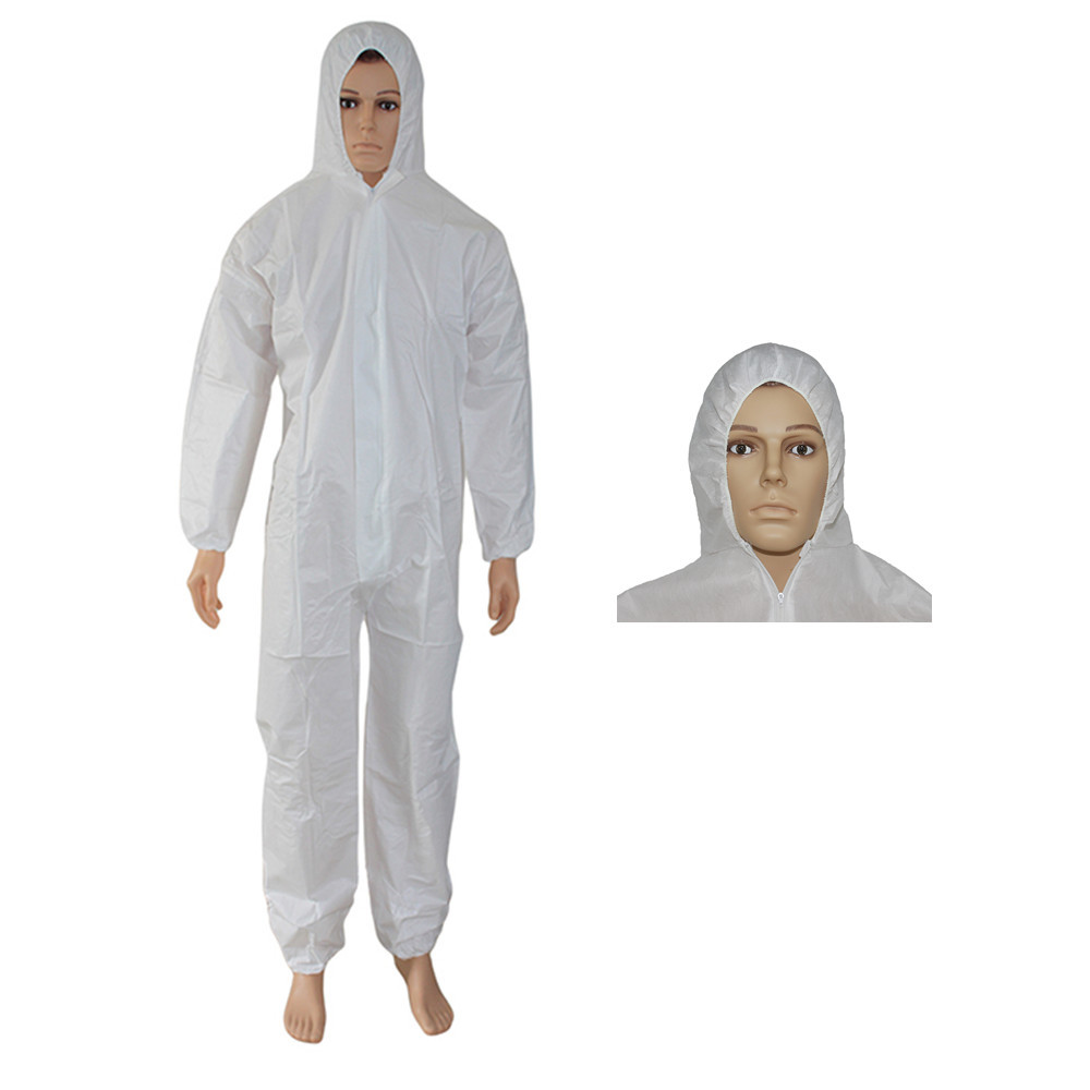 Buy cheap Elastic Wrist Industrial PPE Equipment 5'5" Disposable SMS Coverall from wholesalers