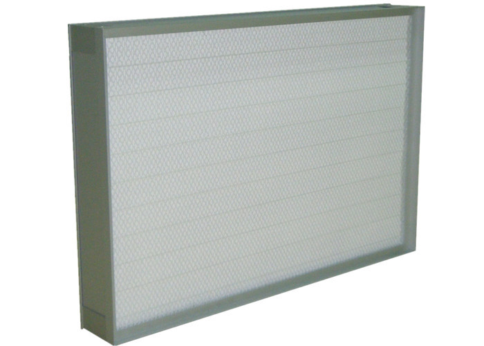 Quality Mini Pleated U16 ULPA Air Filter Replacement With Aluminum Frame for sale