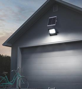 Quality 50W High Powered Energy Saving LED Solar Flood Light Chrome Plating for sale