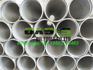 Quality 2017 new type trapezoidal Johnson stainless steel wedge wire screens for sale