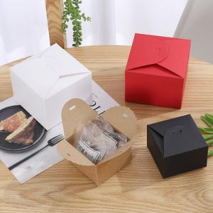 Quality SGS CE West Point Square Paper Boxes Packaging For Homemade Biscuits for sale