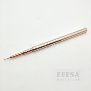 Quality Customized Size Nail Art Brushes Engraved Logo Long Working Life for sale