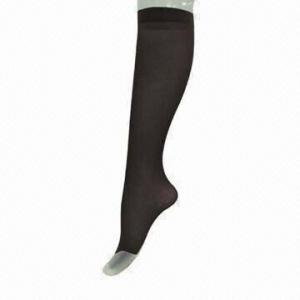 Quality Ladies Knee High Socks, Made of 100% Polyester for sale