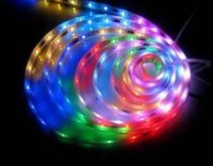 Quality IP20 4.8 ~ 14.4W RGB Low Power Flexible LED Strip Lights 5050 SMD for sale