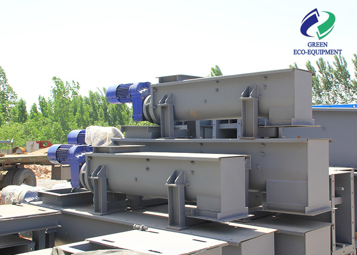 Quality Sewage Treatment Shaftless Screw Conveyor System 25m for sale