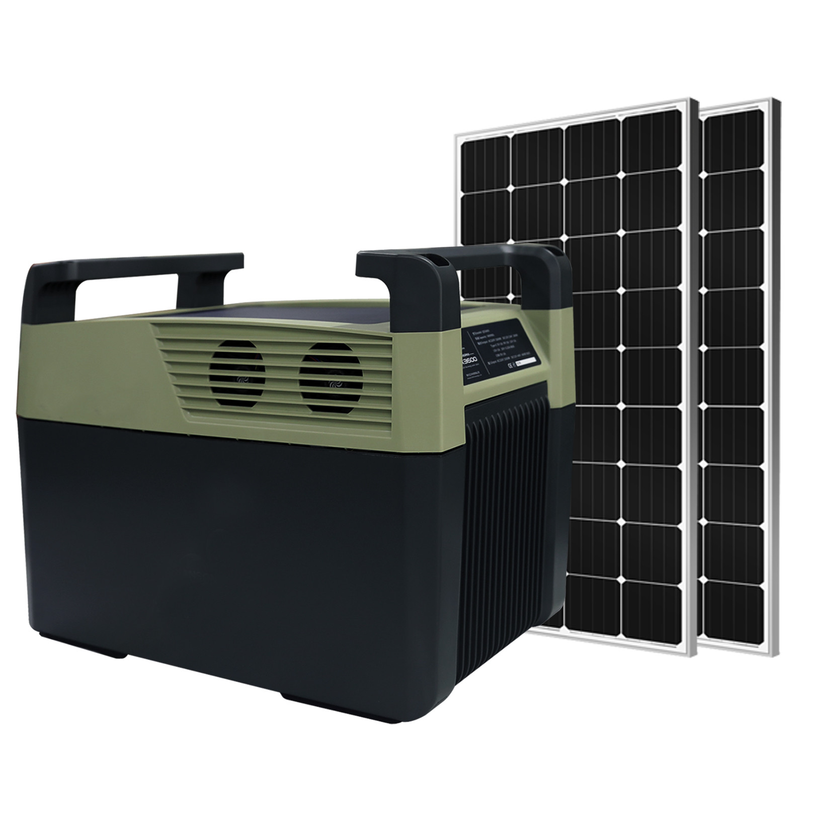 Quality Power 3200W Portable Solar Energy Systems Generators Kit For Home With Lithium Battery for sale