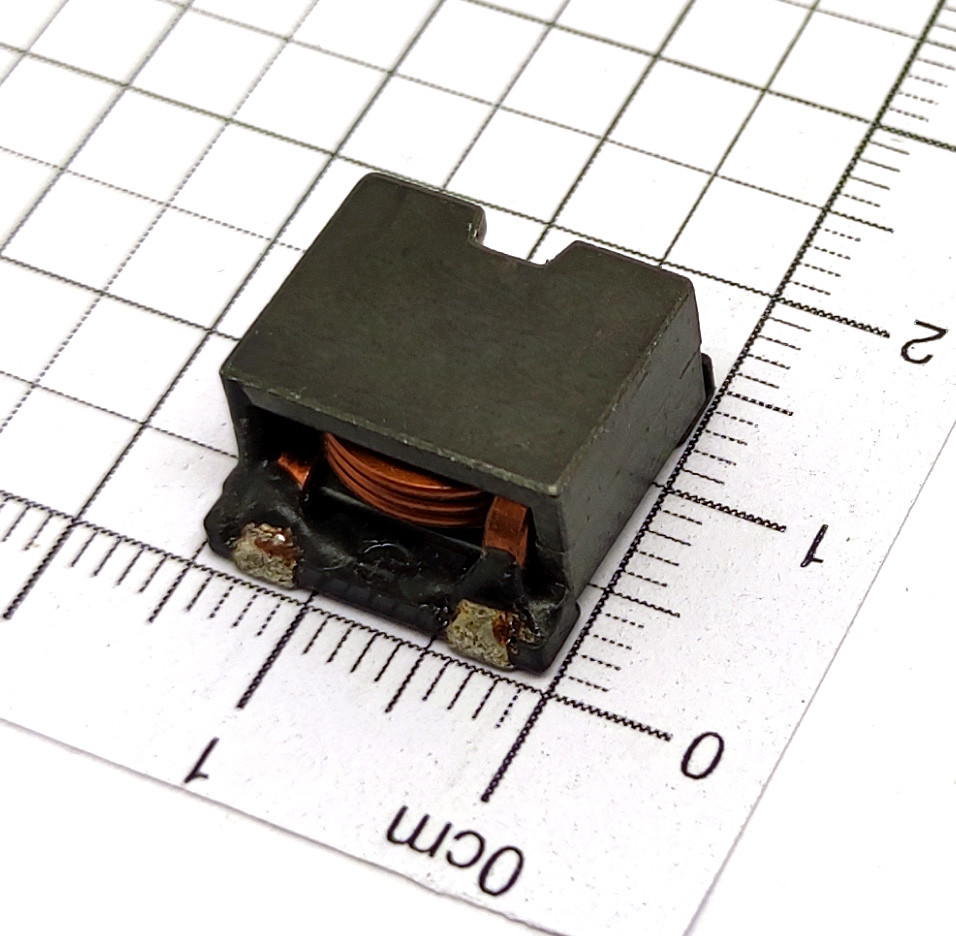 Quality SMD Flat Wire High Current Power Inductor For DC Converters for sale