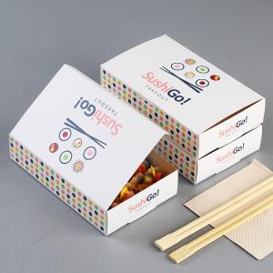 Quality ODM Biodegradable Sushi Takeaway Boxes Rectangular Donut Swiss Roll Packaging Box for sale