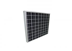 Buy cheap Big Air Volume Black Air Conditioner Filters Activated Carbon Aluminum Frame from wholesalers
