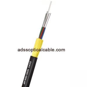 Quality Single Mode 288core ADSS All Dielectric Aerial Cable 20000N for sale